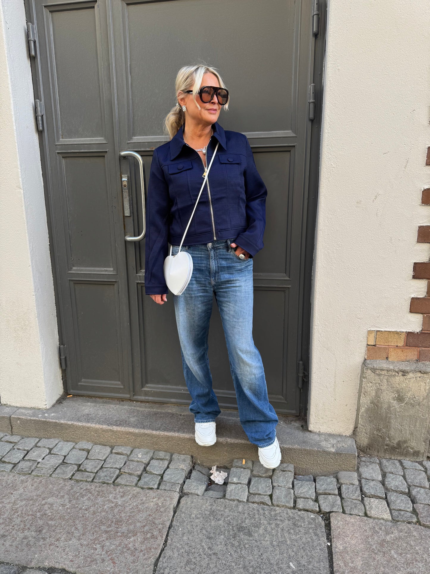 Blue bomber Jacket