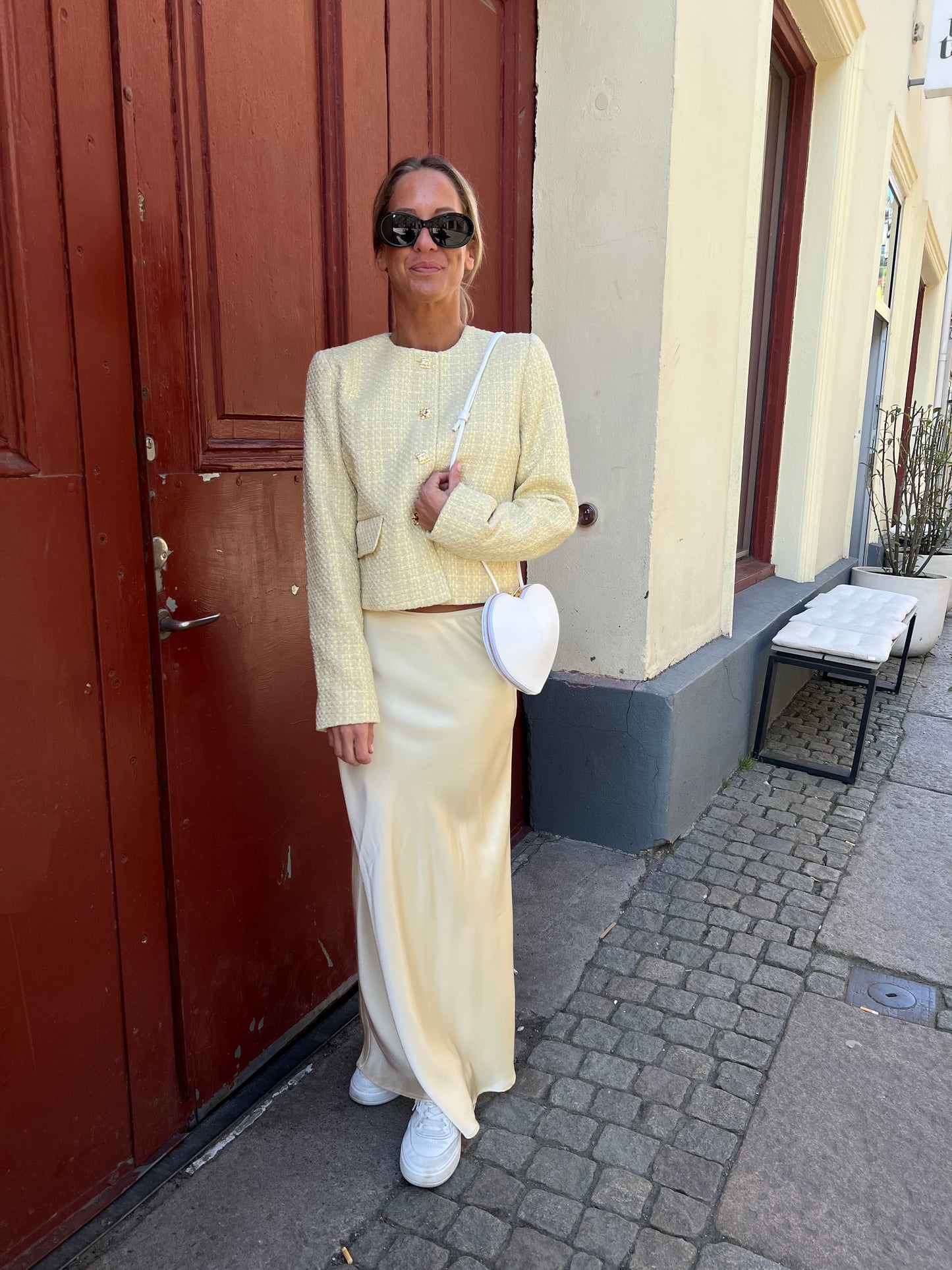 Vicky Skirt Evening light yellow