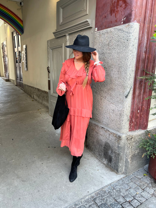 Boho Dress Rust