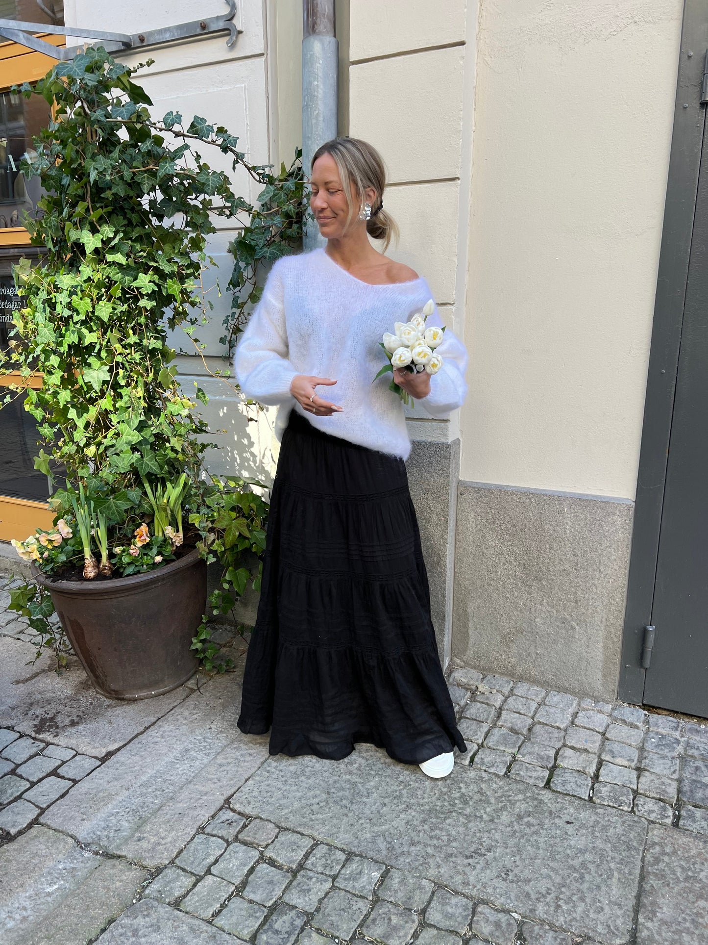 Felicia S Voile Skirt black