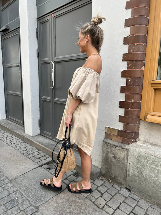 Gigi Dress Beige