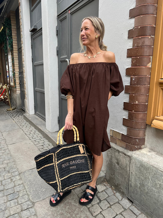 Gigi Dress Brown