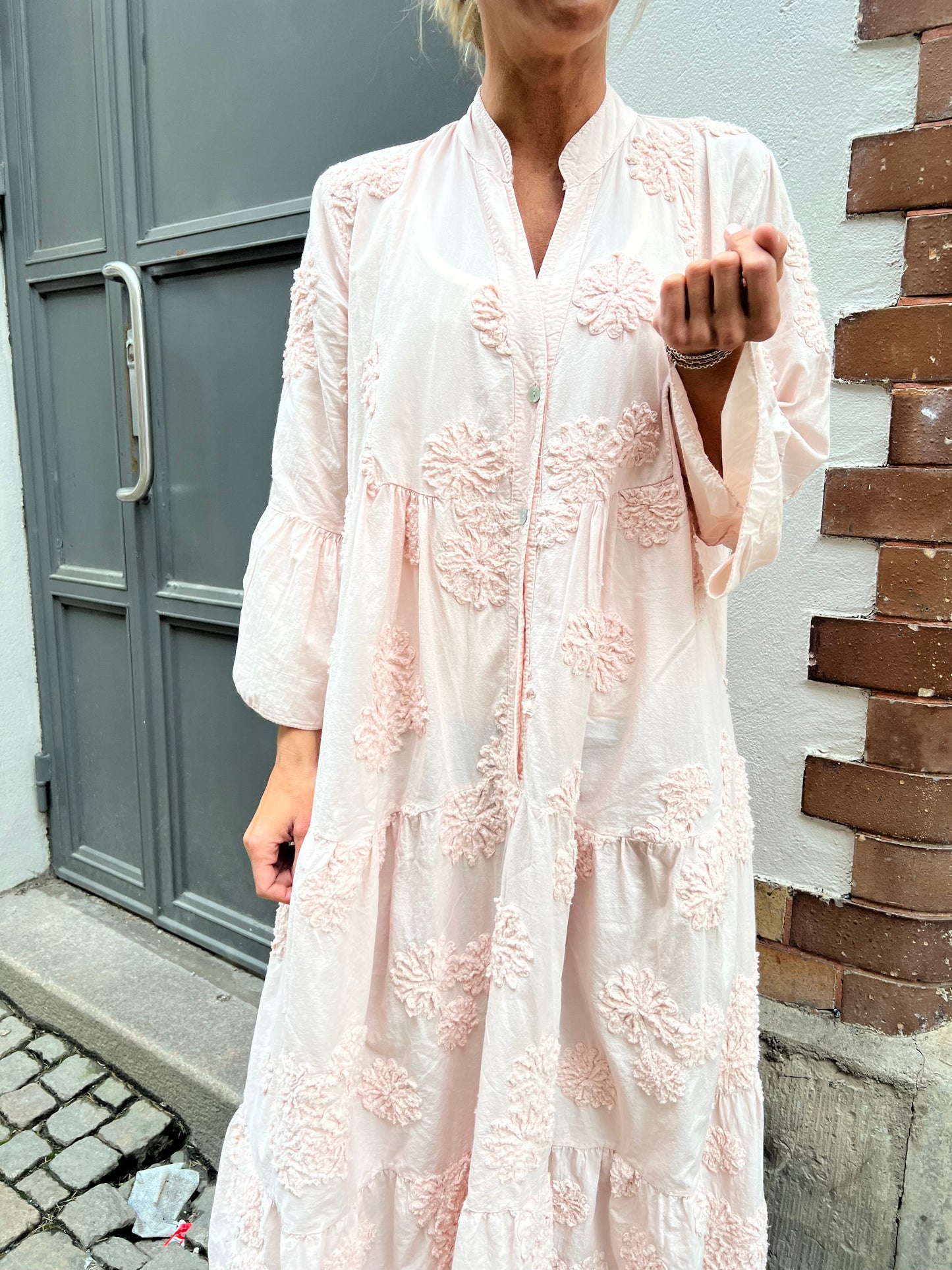 Hanna 3D dress Pink